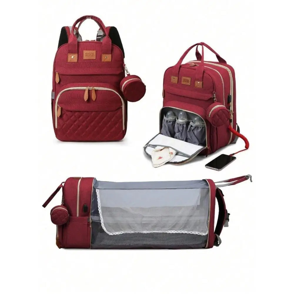 3 In 1 Backpack Foldable Baby Bed